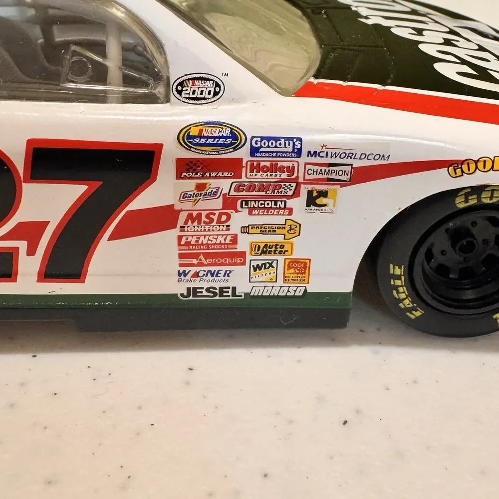 NASCAR #27 Casey Atwood Castrol GTX Die-cast 1:24 Scale Model Vtg Hasbro Heavy‎